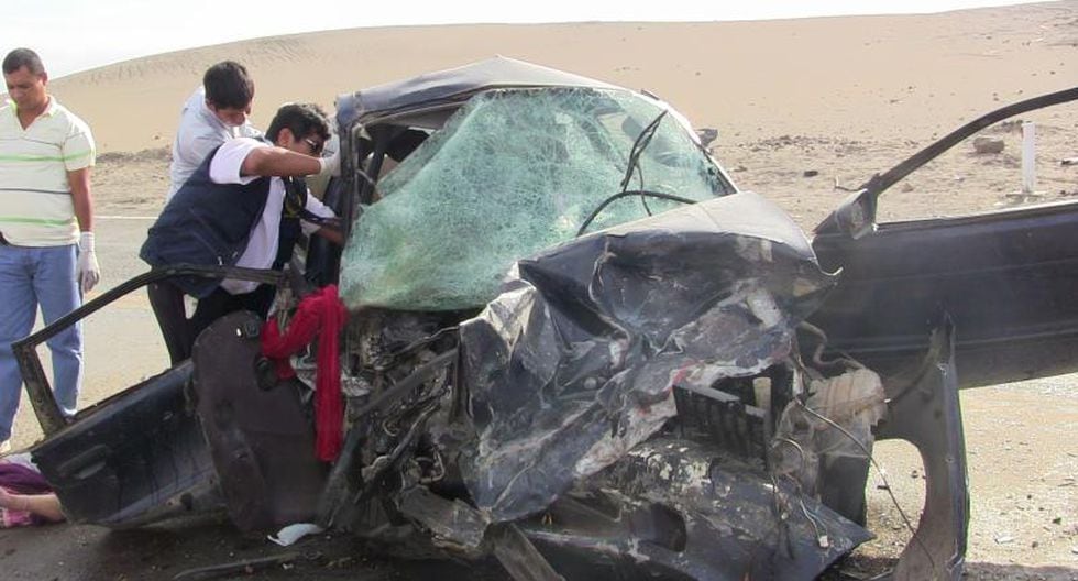 Accidente en la Panamericana Sur deja un muerto y dos heridos