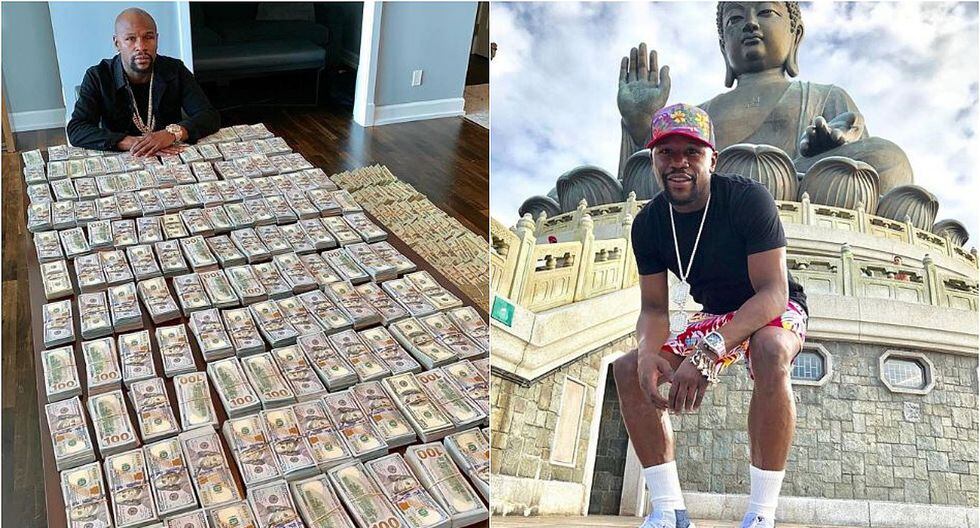 Exboxeador Floyd Mayweather responde a quienes lo critican por presumir su vida lujosa (FOTO)