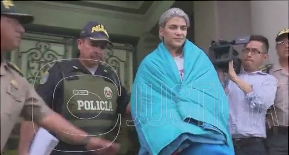 'Zorro Zupe' fue trasladado al penal de Ancón II (VIDEO)