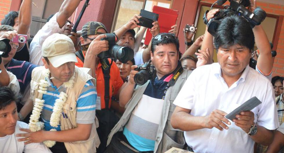 Evo Morales gana elección con casi 60% de los votos
