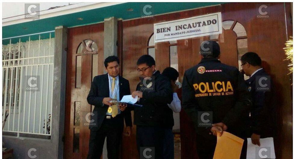 Huancayo: Fiscalía de lavado de activos allana casa de narcotraficante