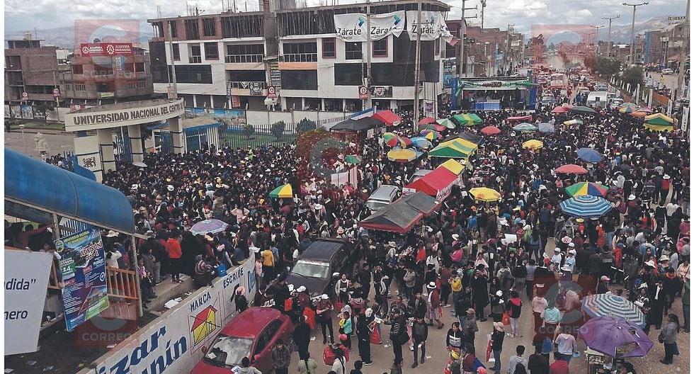 Huancayo: 6670 postulan pero solo 260 son los nuevos cachimbos UNCP