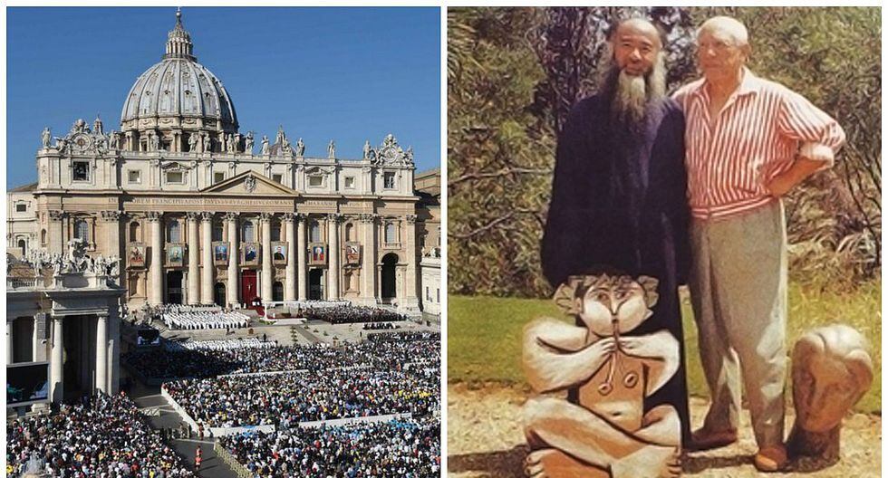 China dona al Vaticano dos cuadros de un reconocido pintor de su país