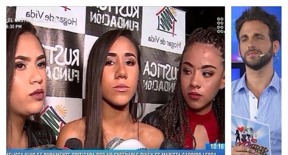 Hijas de Melissa Klug no sabían quién es Maritza Garrido Lecca y Peluchín las destruyó (VIDEO)