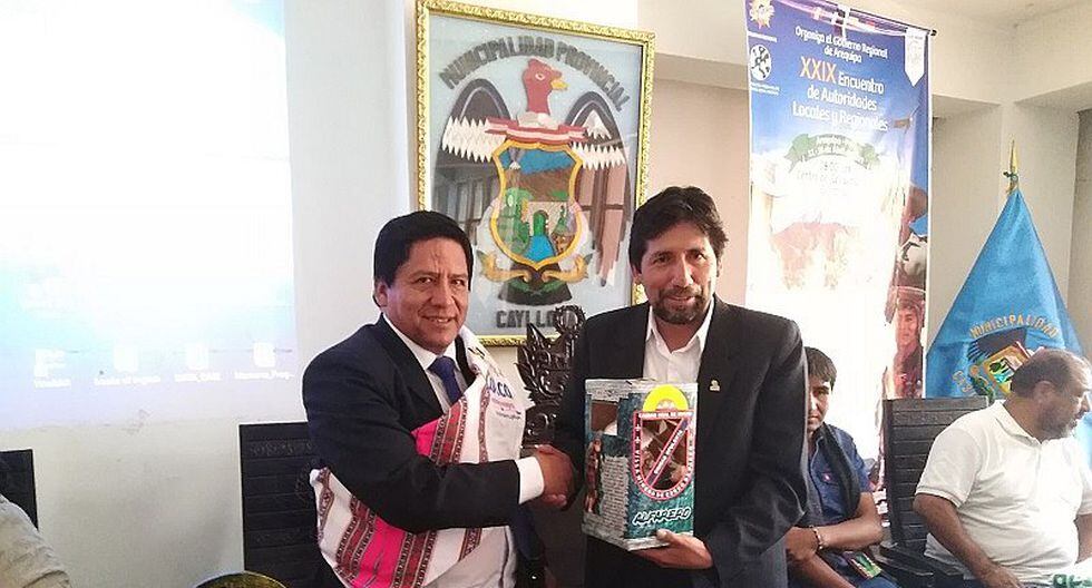Gobernador de Pasco fue declarado como Visitante ilustre en Chivay