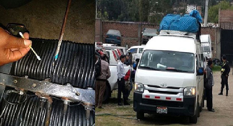 Sujeto pretendía pasar carga de droga escondida en máquina soldadora