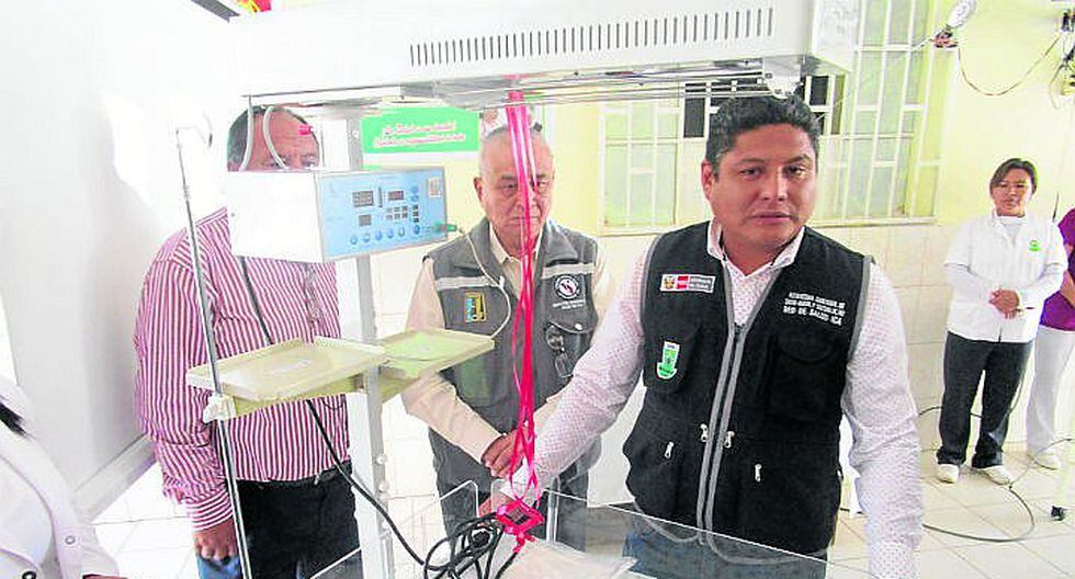 Red de Salud entrega cuna radiante al centro médico de Salas