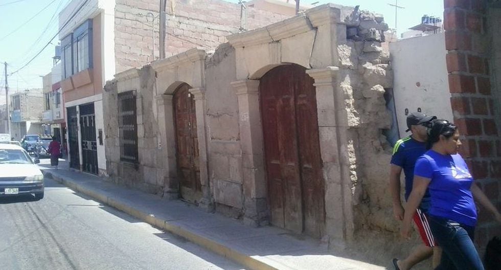 Cultura inspecciona casonas declaradas en riesgo en Tacna