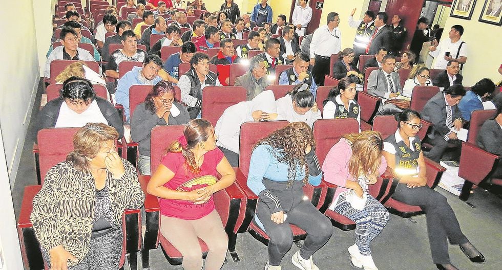 Ocho“chacales” desean colaborar con la Fiscalía