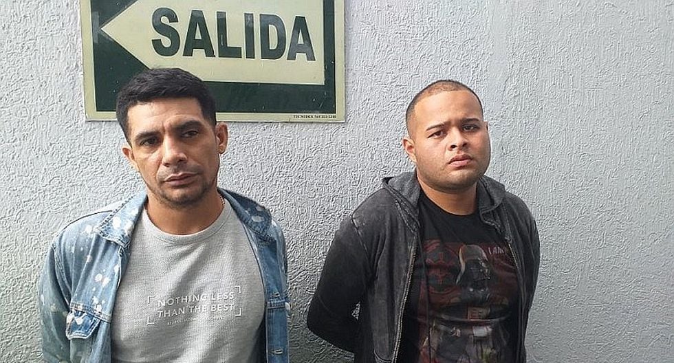 Surco: Capturan a dos venezolanos tras robar en tienda del Jockey Plaza