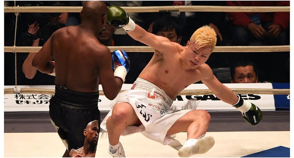 Floyd Mayweather derrotó al japonés Tenshin Nasukawa en solo dos minutos (VIDEO)
