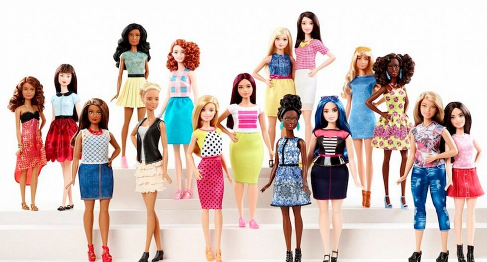 Barbie tendrá tres nuevos modelos de cuerpo: alta, baja y "rellenita" (VIDEO)