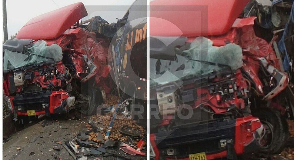 Pasco: choque de bus y camión deja más de una decena de heridos (VIDEO)