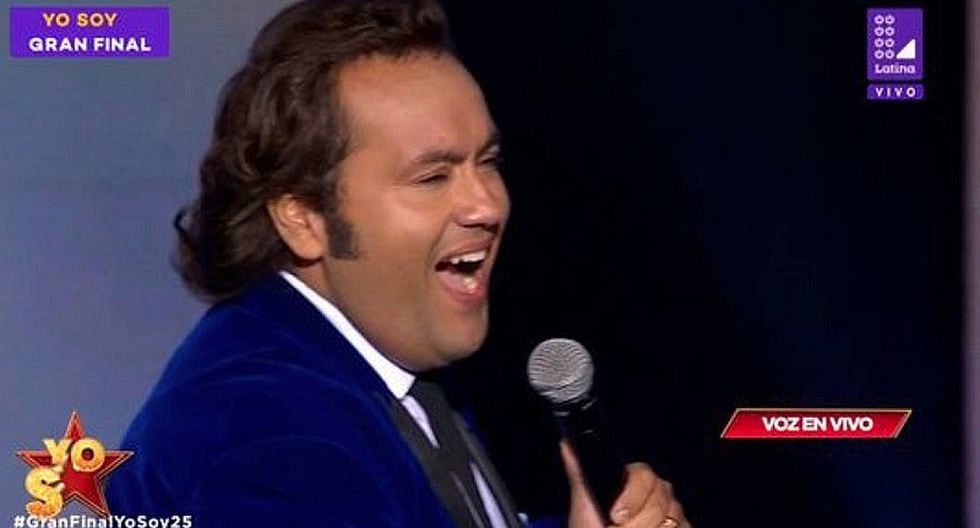 Imitador de Dyango ganó temporada 25 de "Yo soy"