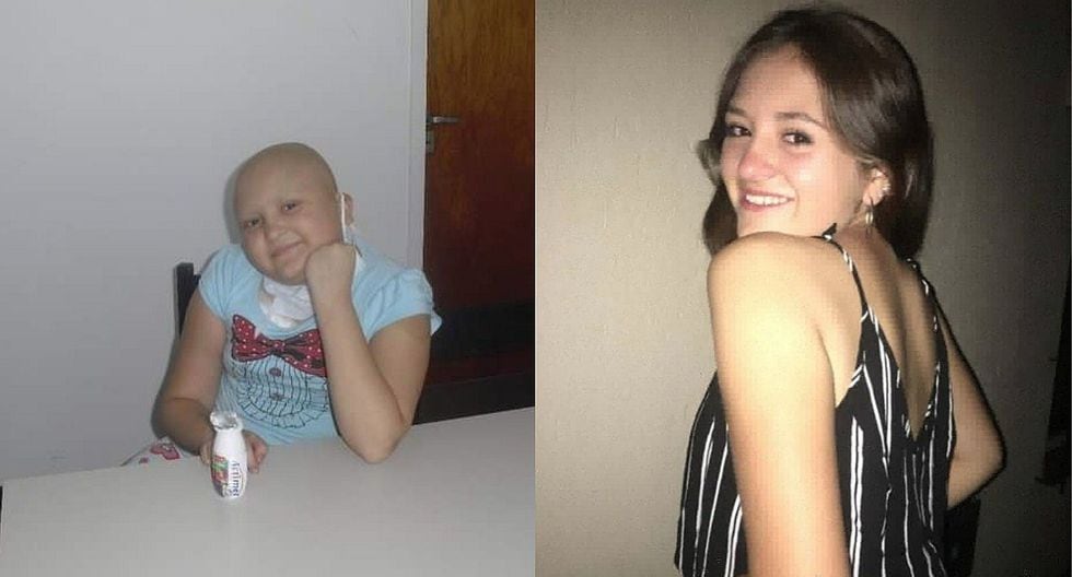 Joven venció al cáncer y conmociona en redes sociales con su '#10YearsChallenge' (FOTOS)