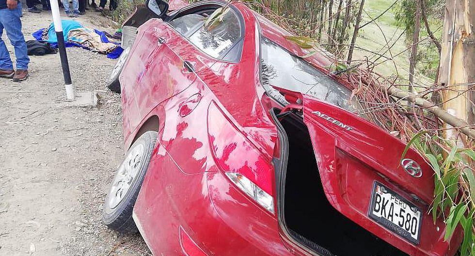 Vehículo atropella violentamente a poblador y lo mata