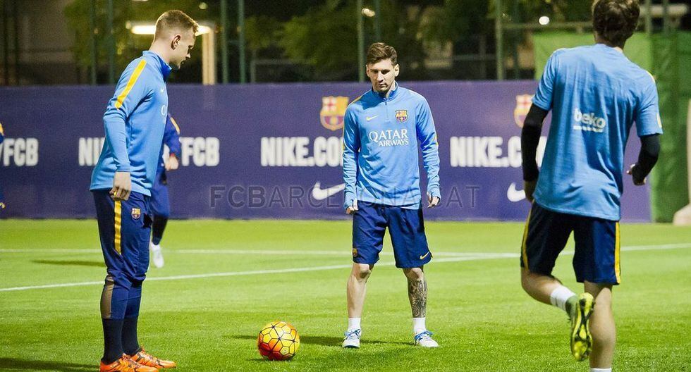 Barcelona: Messi se reincorpora a entrenamientos con normalidad