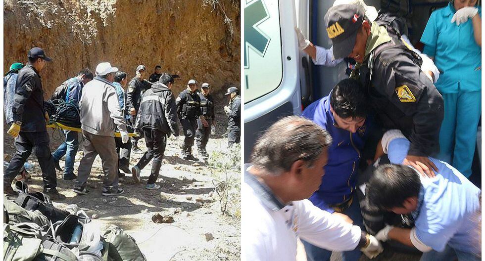 Tragedia antes de Navidad: Así socorrieron a policías heridos tras vuelco de bus (VIDEO)