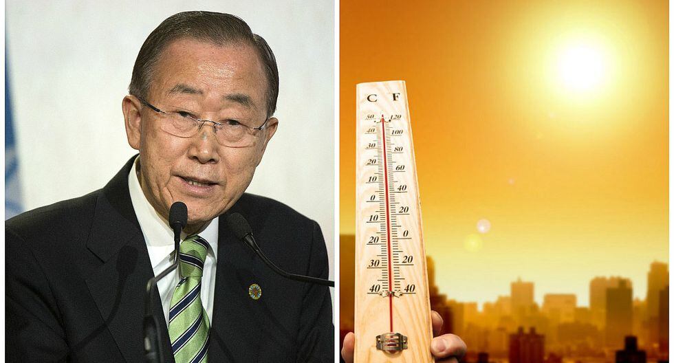 Ban Ki-moon: "Si no se actúa ahora la temperatura subirá casi 4 grados"