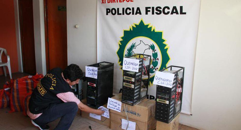 Duro Golpe a la piratería