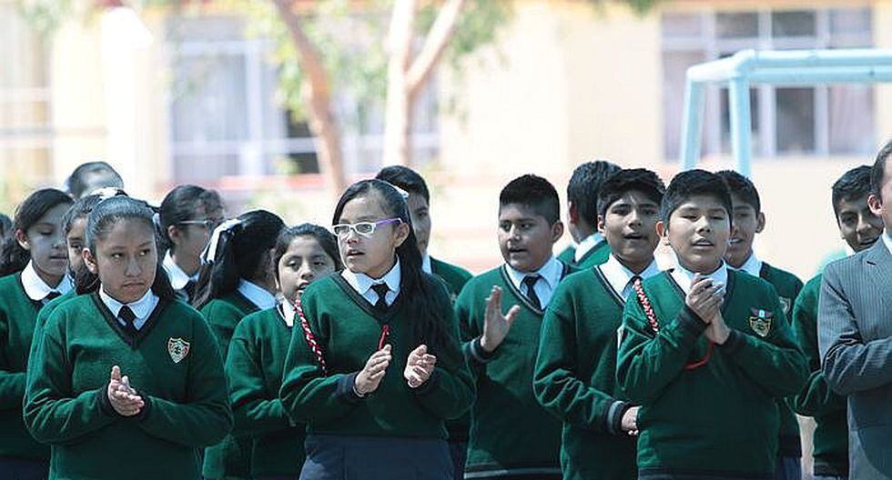 Arequipa: nuevo currículo educativo se aplicará desde mañana en 847 colegios