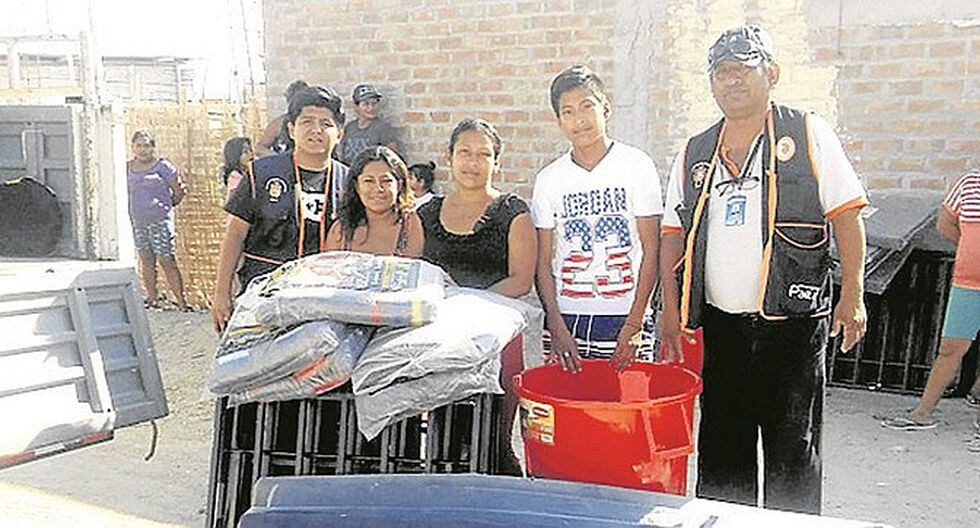 Abastecen almacenes adelantados en la región Piura
