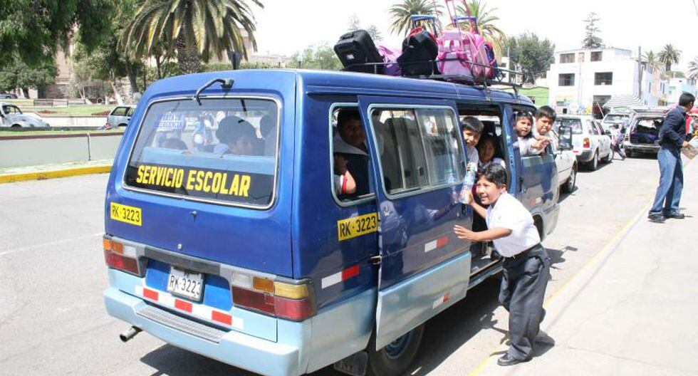 Estos son los requisitos que deben cumplir las movilidades escolares