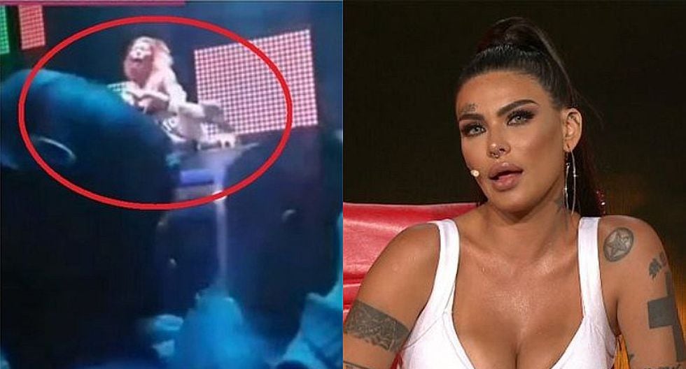 Angie Jibaja se electrocutó y quedó paraliza en escenario de discoteca (VIDEO)