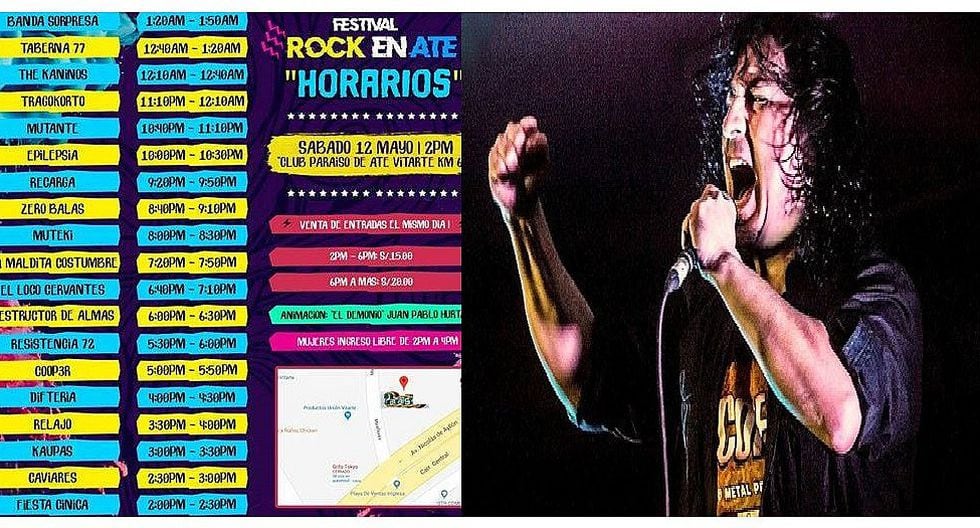 Más de 15 bandas hoy en el Festival del Rock en Ate