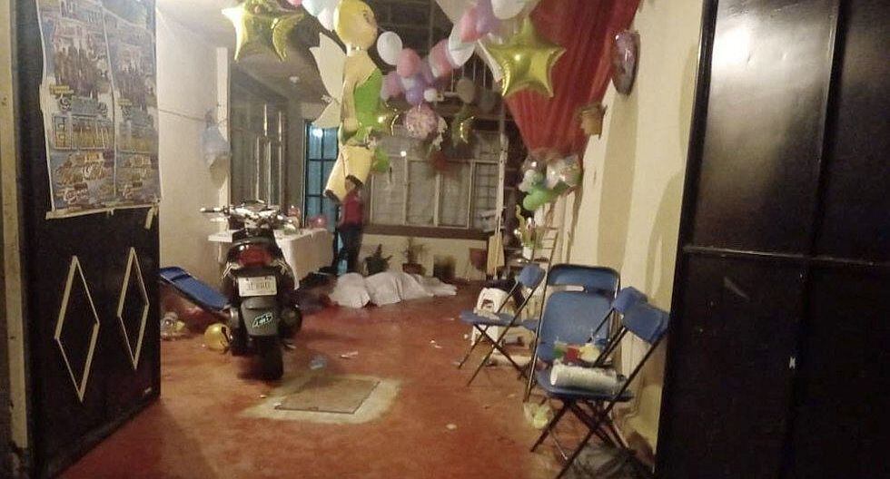 México: Ataque armado en fiesta infantil deja tres muertos, entre ellos un niño