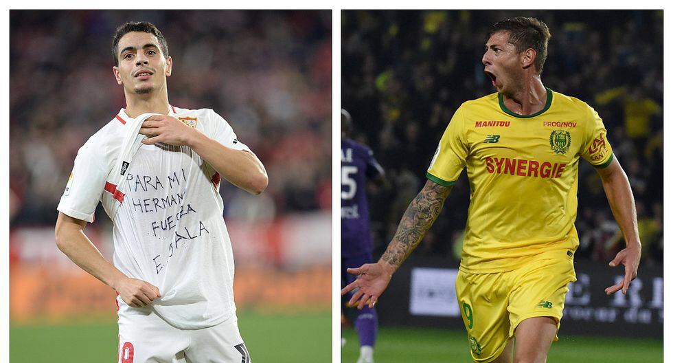 Jugador del Sevilla le dedicó a Emiliano Sala su gol al Barcelona (VIDEO)