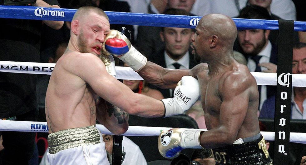 Floyd Mayweather dio paliza a Conor McGregor en 'la pelea del siglo' (VIDEO)