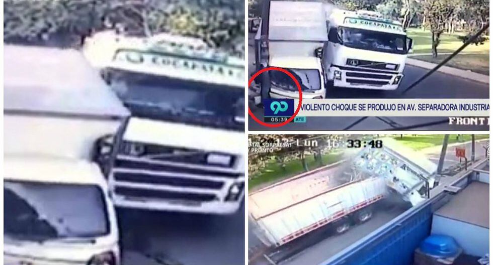 Ate Vitarte: perrito se salva de milagro tras violento choque en plena avenida (VIDEO)