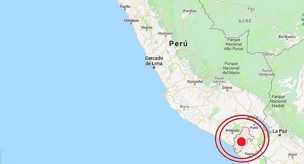 Moquegua: sismo de 4.1 grados se registra en Ilo