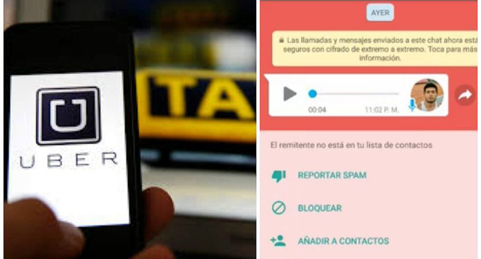 Facebook: chica denuncia que chofer de Uber le mandó audio y empresa responde