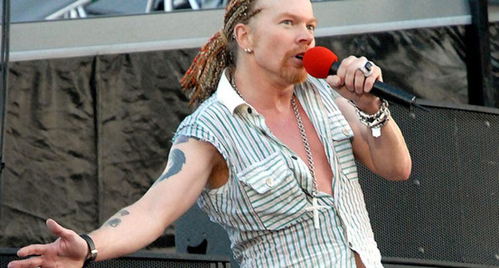 Axl Rose niega ser el mejor cantante de la historia