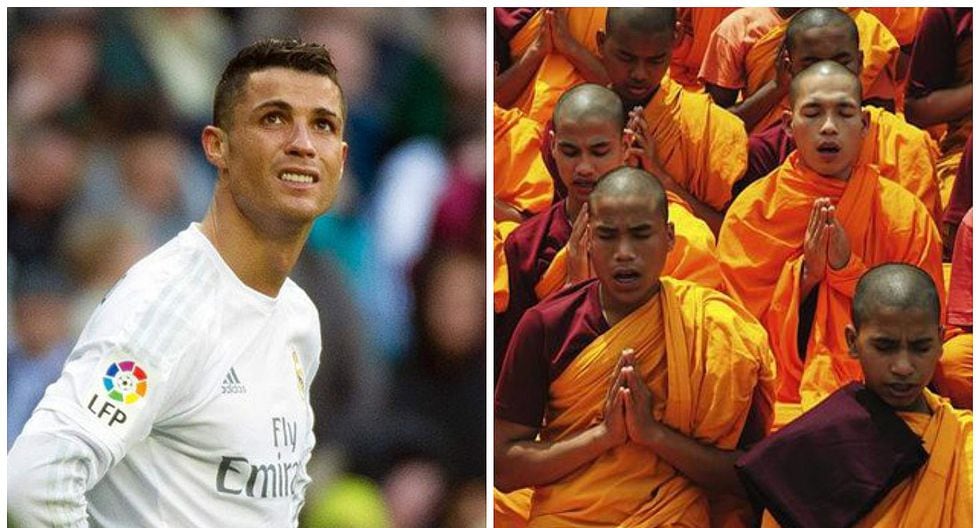 Esta es la foto de Cristiano Ronaldo que enfureció a todos en templo budista