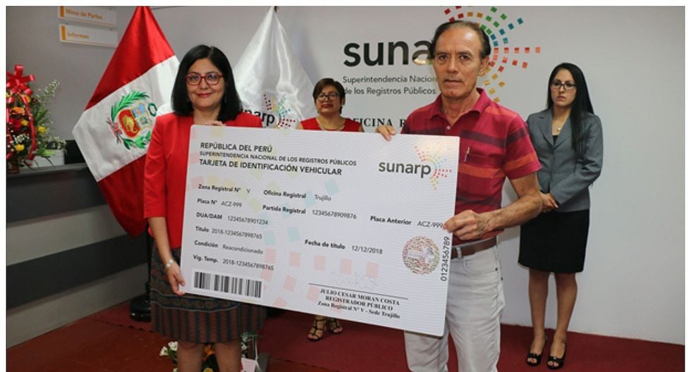 Sunarp implementa Registro de Propiedad Vehicular en Chepén