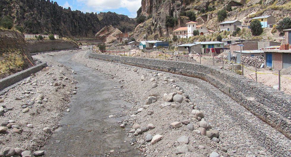 Defensa ribereña protegerá a pobladores de Espinar en Cusco