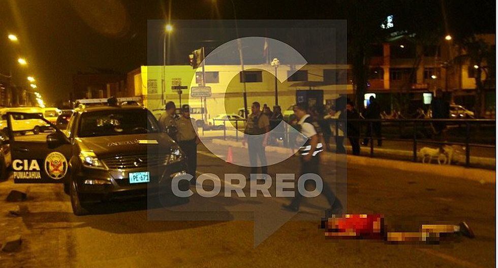 Chorrillos: hombre es asesinado a cuchilladas tras jugar partido de fútbol (FOTOS)