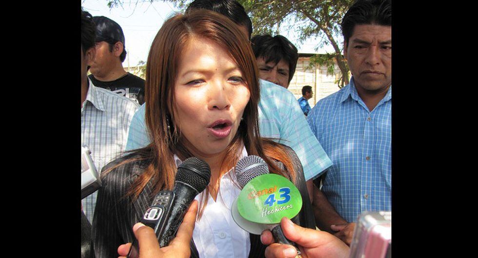 Congresista Pilar Cordero: "Soy cristiana y debo asistir al necesitado"