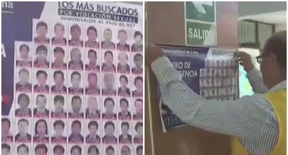 Exponen rostros de violadores en puertas de colegios para capturarlos (VIDEO)