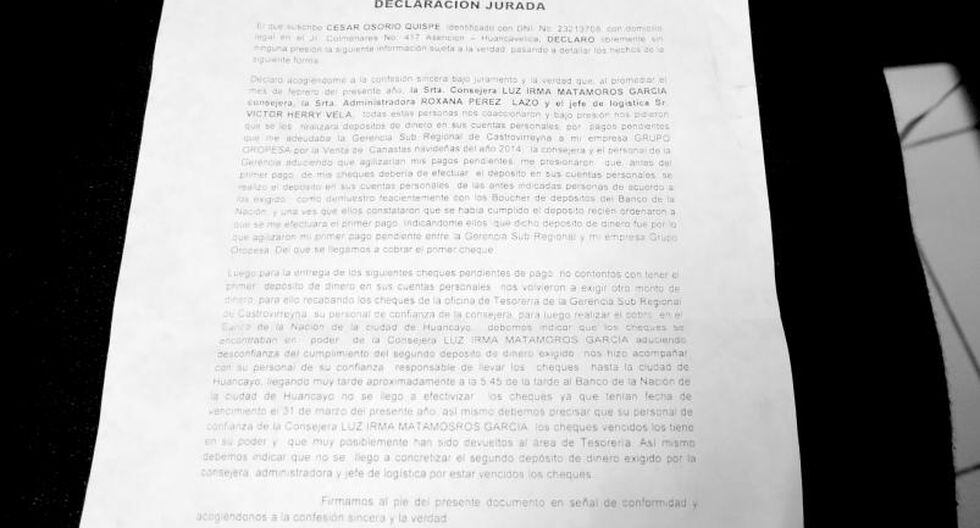 Ex funcionarios y consejera afrontan grave acusación