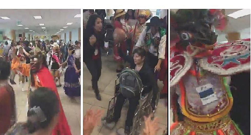 Fiestas Patrias: Con danzas celebran 28 de Julio en aeropuerto Jorge Chávez (VIDEO)