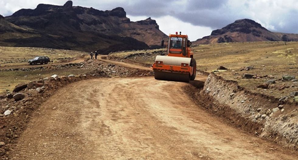 Carretera Tellería - Huantaro está al 70 %