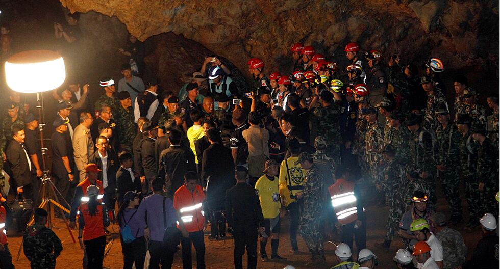 Tailandia: Continúa la búsqueda de equipo juvenil de fútbol perdido en una cueva (FOTOS Y VIDEO)