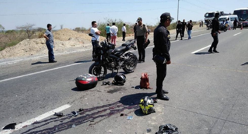 Muere un motociclista tras impactar contra un camión en la carretera a Sullana