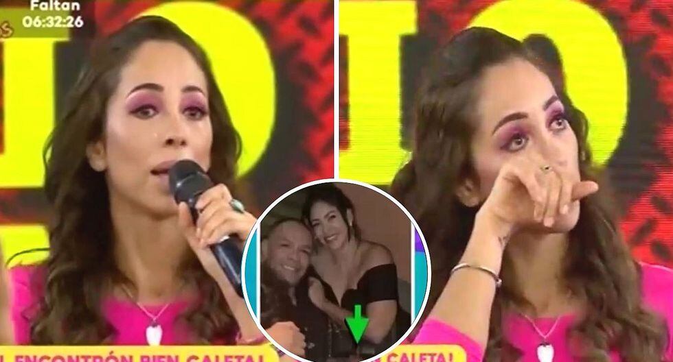 Olinda Castañeda lloró tras recordar mensajes de su expareja Jackson Mora (VIDEO)