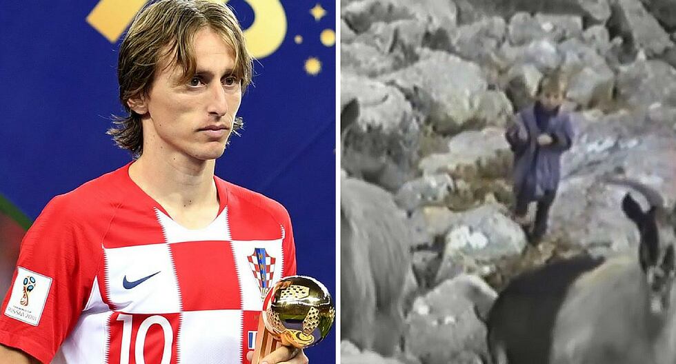 Documental muestra a Luka Modric cuidando cabras cuando tenía 5 años