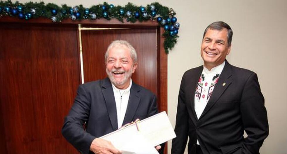Rafael Correa asegura que Lula da Silva "vencerá esta nueva canallada"